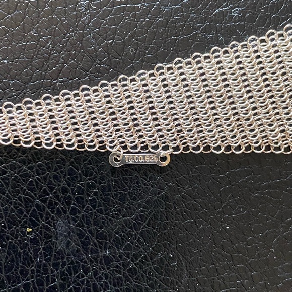 Tiffany & Co. Silver Mesh Scarf - Picture 3 of 4